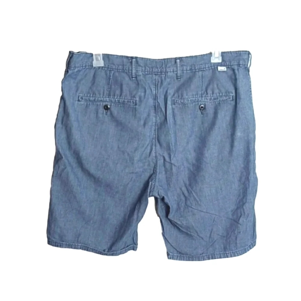 Levi's‎ Bermuda Chino Shorts Size 38 Mens Blue 100% Cotton